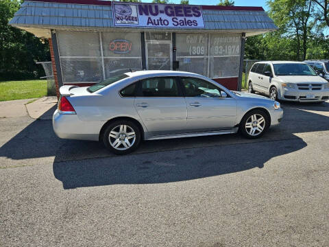 2011 Chevrolet Impala for sale at Nu-Gees Auto Sales LLC in Peoria IL