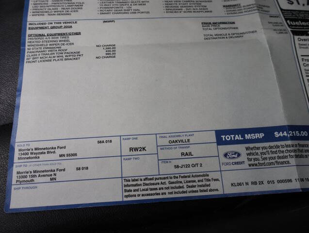 2020 Ford Edge Titanium