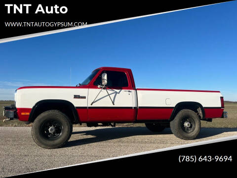 1991 Dodge RAM 250 for sale at TNT Auto in Gypsum KS