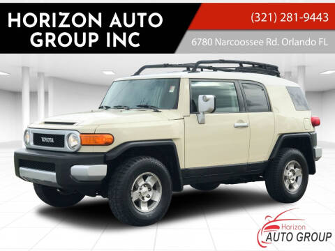 2010 Toyota FJ Cruiser for sale at HORIZON AUTO GROUP INC in Orlando FL