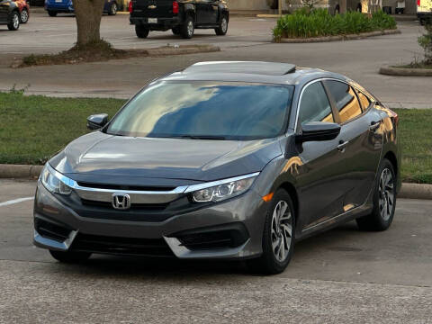 2018 Honda Civic for sale at Hadi Motors in Houston TX