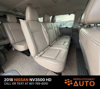 2018 Nissan NV 3500 HD SL