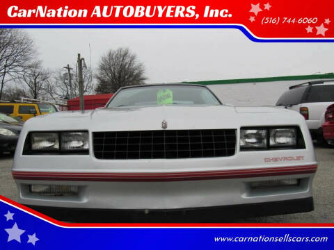 1988 Chevrolet Monte Carlo for sale at CarNation AUTOBUYERS Inc. in Rockville Centre NY