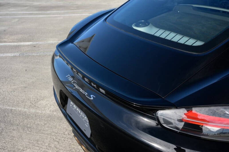 2018 Porsche 718 Cayman S