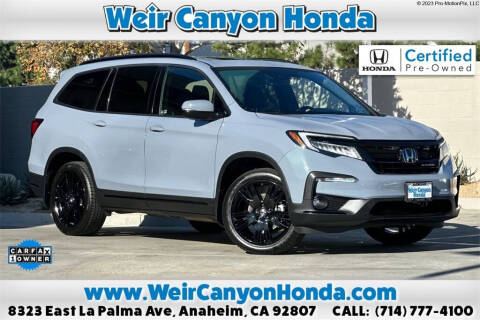 2022 Honda Pilot Black Edition
