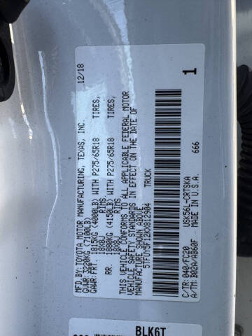 2019 Toyota Tundra SR5