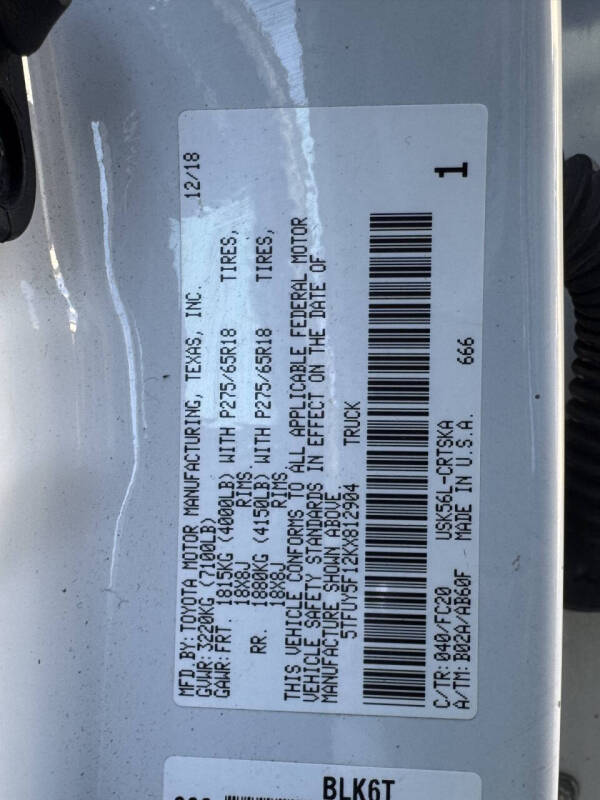 2019 Toyota Tundra SR5