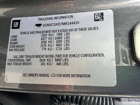 2021 Chevrolet Tahoe Premier