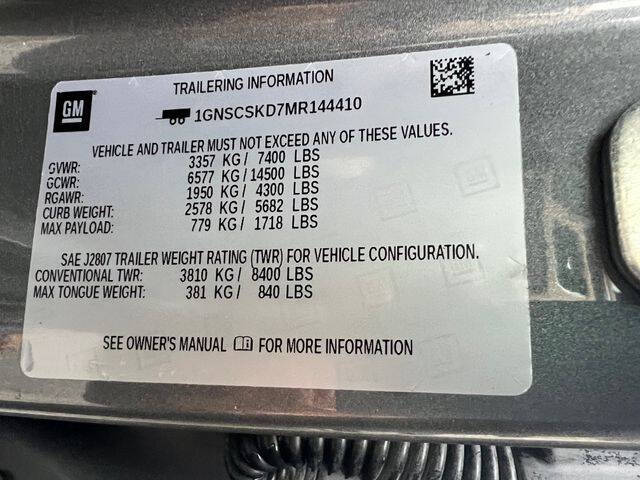 2021 Chevrolet Tahoe Premier