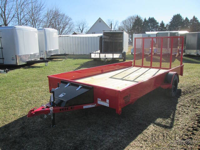 2026 Rice Trailers Single Axle Utility SST8214