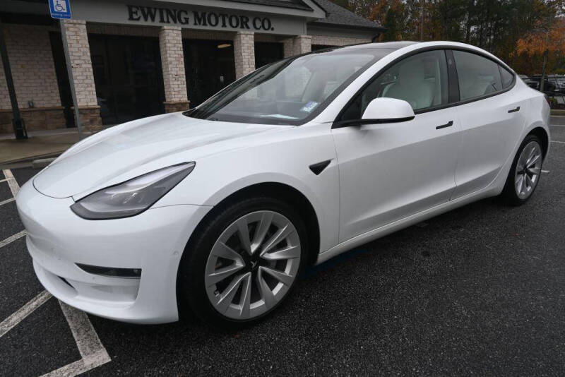 2021 Tesla Model 3 for sale at Ewing Motor Company in Buford GA