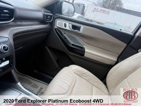 2020 Ford Explorer Platinum