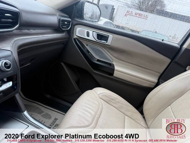 2020 Ford Explorer Platinum