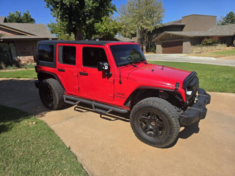 2017 Jeep Wrangler Unlimited for sale at ZelleMax Auto Groups and Equipment Sales 777 LLC in Altus OK