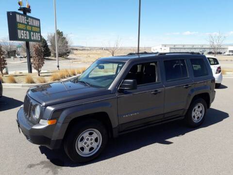 2016 Jeep Patriot for sale at More-Skinny Used Cars in Pueblo CO