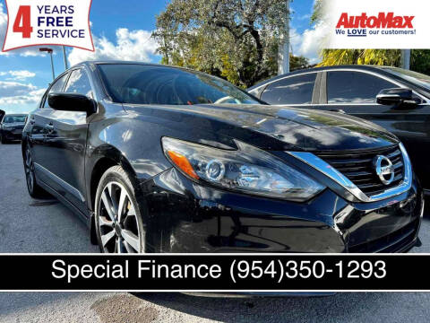 2016 Nissan Altima for sale at Auto Max in Hollywood FL