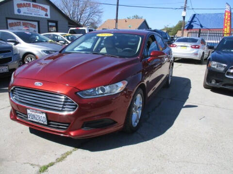 2014 Ford Fusion for sale at Grace Motors in Manteca CA