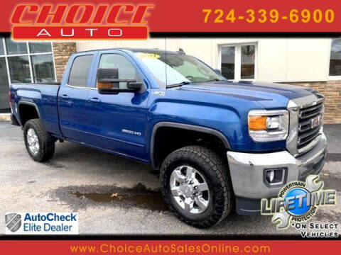 2017 GMC Sierra 2500HD for sale at CHOICE AUTO SALES in Murrysville PA