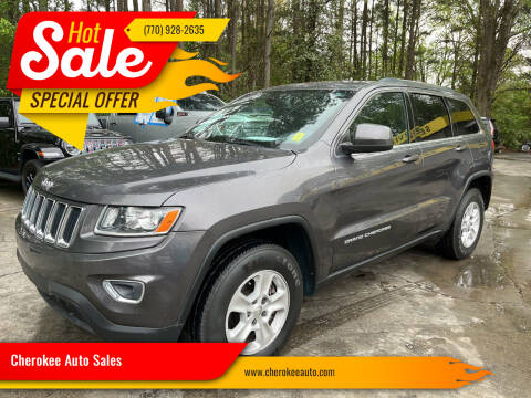 2016 Jeep Grand Cherokee for sale at Cherokee Auto Sales in Acworth GA