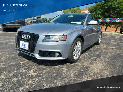 2011 Audi A4 for sale at THE AUTO SHOP ltd in Appleton WI