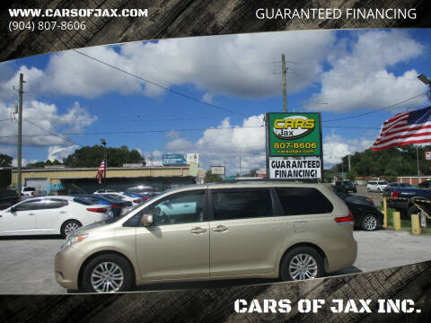 2014 Toyota Sienna for sale at CARS OF JAX INC. in Jacksonville FL