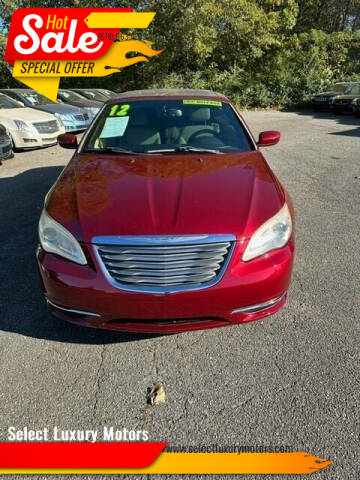 2012 Chrysler 200 for sale at Select Luxury Motors in Cumming GA