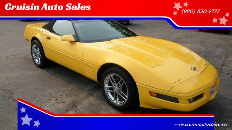 1991 Chevrolet Corvette for sale at Cruisin Auto Sales in Appleton WI