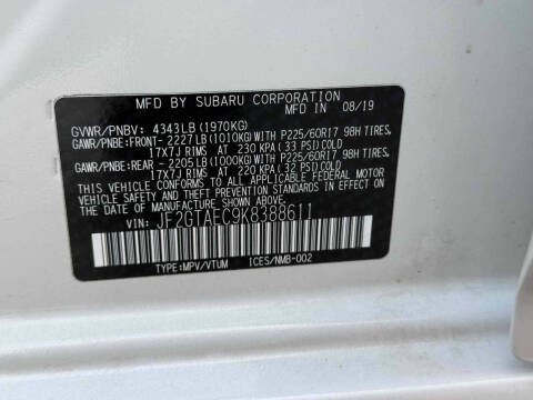 2019 Subaru Crosstrek 2.0i Premium