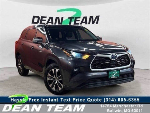 2021 Toyota Highlander Hybrid for sale at St. Louis Auto Finance in Saint Louis MO