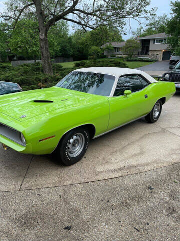 1970 Plymouth Barracuda for sale at Midwest Vintage Cars LLC in Chicago IL