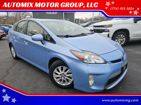 2013 Toyota Prius Plug-in Hybrid for sale at AUTOMIX MOTOR GROUP, LLC in Swansea MA