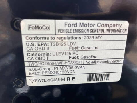2023 Ford Mustang Mach 1