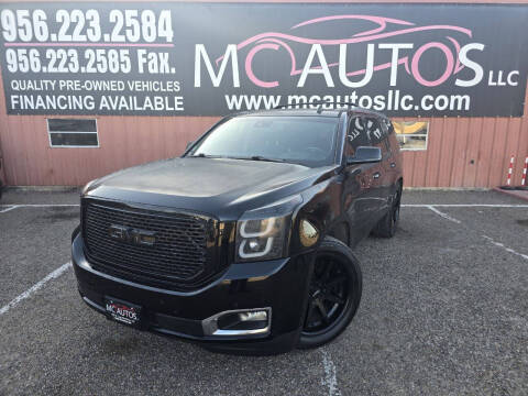 2015 GMC Yukon for sale at MC Autos LLC in Pharr TX