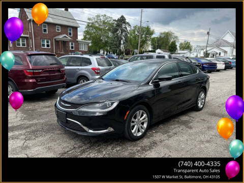 2017 Chrysler 200 Limited Platinum