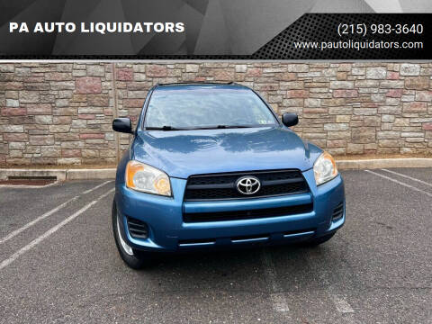 2009 Toyota RAV4 for sale at PA AUTO LIQUIDATORS in Huntingdon Valley PA