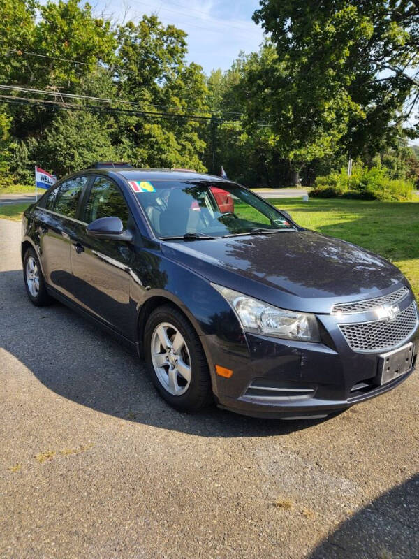 2014 Chevrolet Cruze for sale at NICOLES AUTO SALES LLC in Cream Ridge NJ