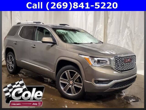 2019 GMC Acadia for sale at COLE Automotive in Kalamazoo MI