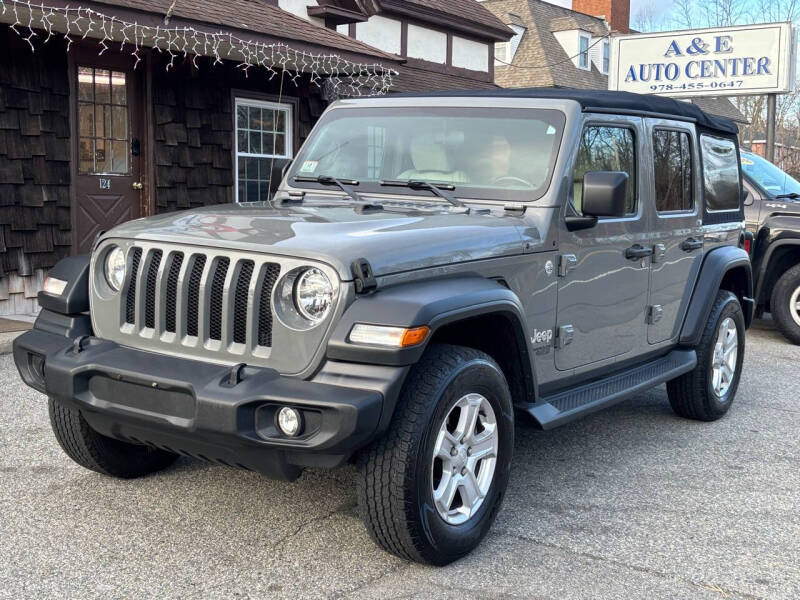 2018 Jeep Wrangler Unlimited for sale at A&E Auto Center in North Chelmsford MA