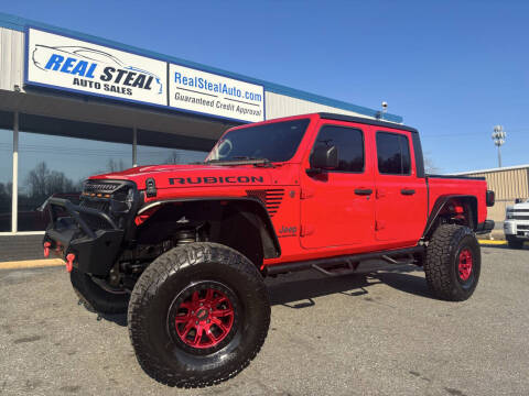 2020 Jeep Gladiator for sale at Real Steal Auto Sales & Repair Inc in Gastonia NC