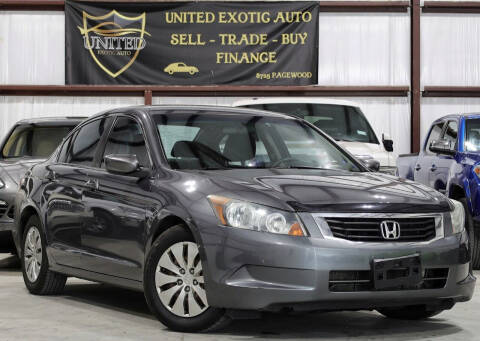 2010 Honda Accord for sale at United Exotic Auto in Houston TX