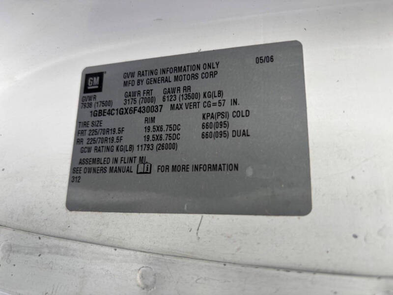 2006 Chevrolet C4500