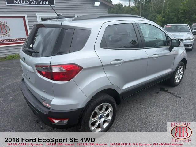 2018 Ford EcoSport SE