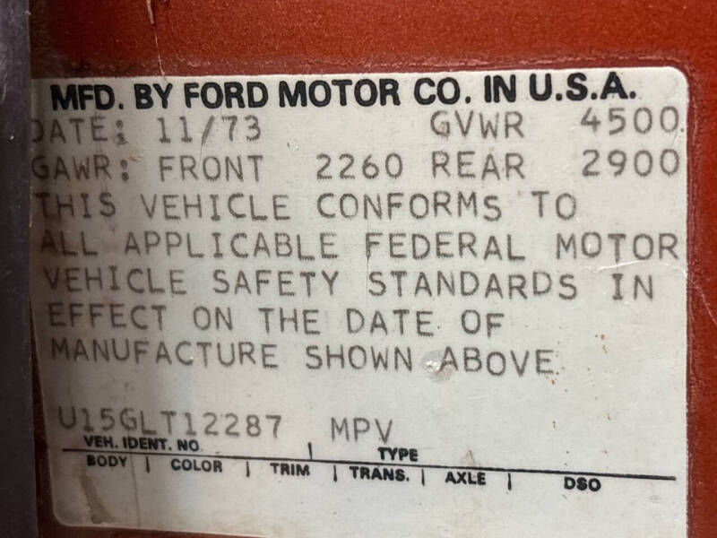 1974 Ford Bronco