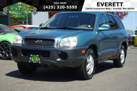 2003 Hyundai Santa Fe for sale at West Coast AutoWorks -Edmonds in Edmonds WA