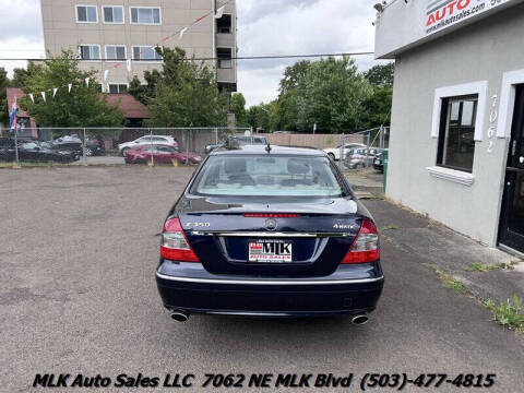 2008 Mercedes-Benz E-Class E 350 4MATIC