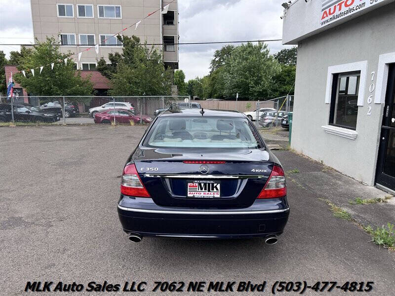 2008 Mercedes-Benz E-Class E 350 4MATIC