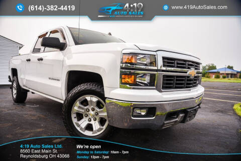 2014 Chevrolet Silverado 1500 for sale at 4:19 Auto Sales LTD in Reynoldsburg OH