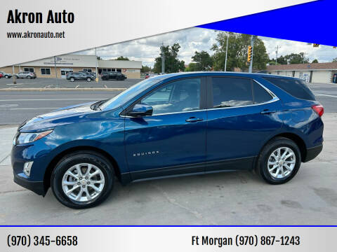 2021 Chevrolet Equinox for sale at Akron Auto - Fort Morgan in Fort Morgan CO