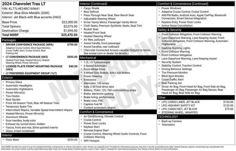 2024 Chevrolet Trax LT