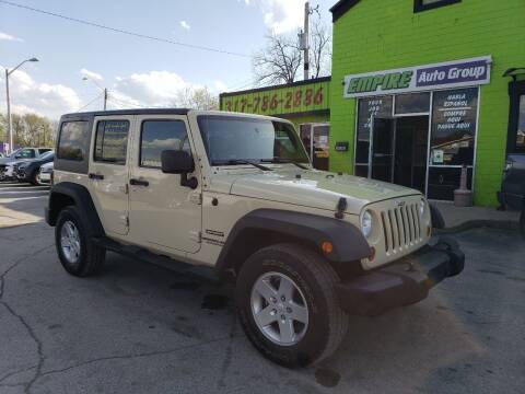 2011 Jeep Wrangler Unlimited for sale at Empire Auto Group in Indianapolis IN
